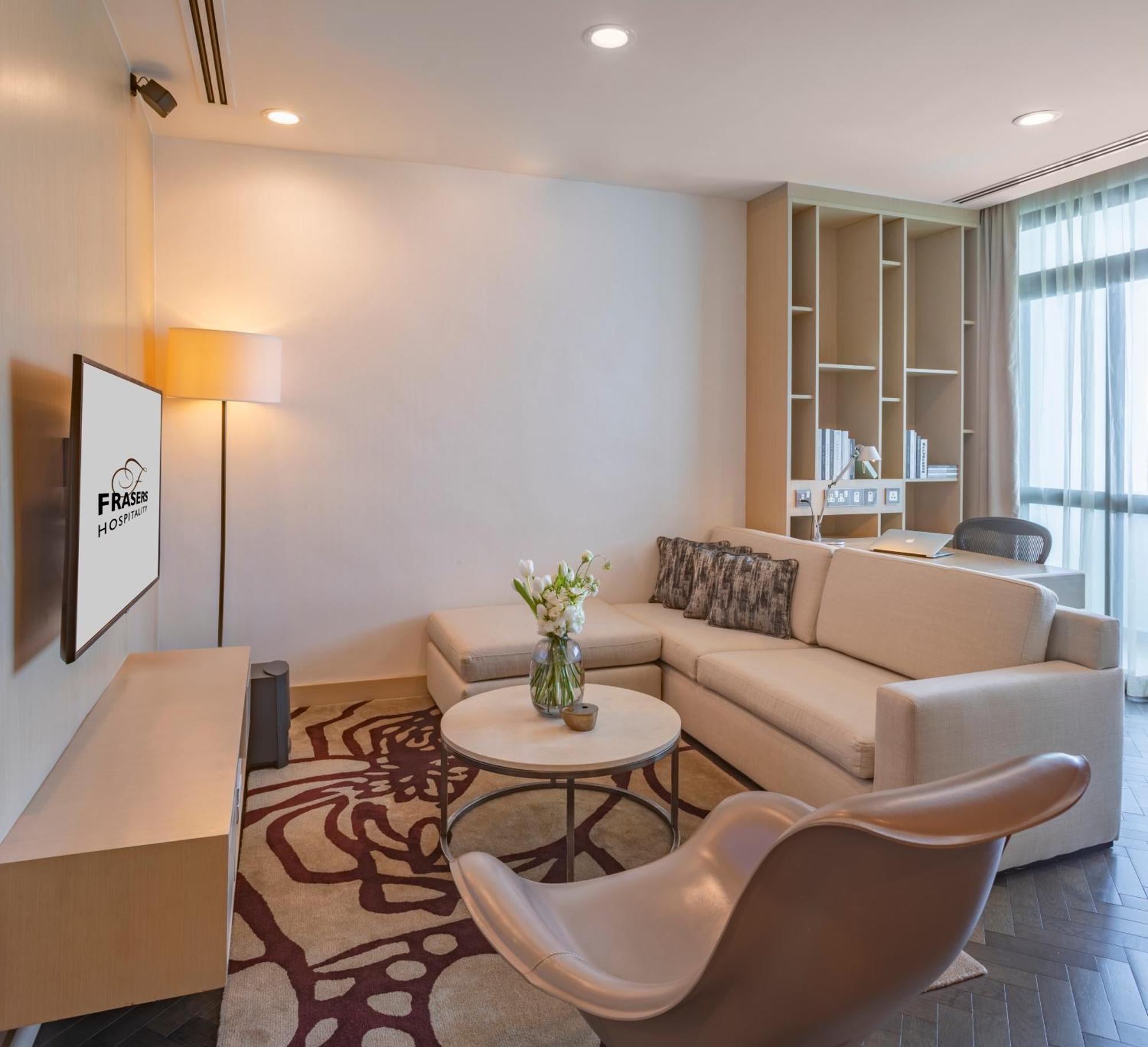Fraser Suites Singapur Exterior foto