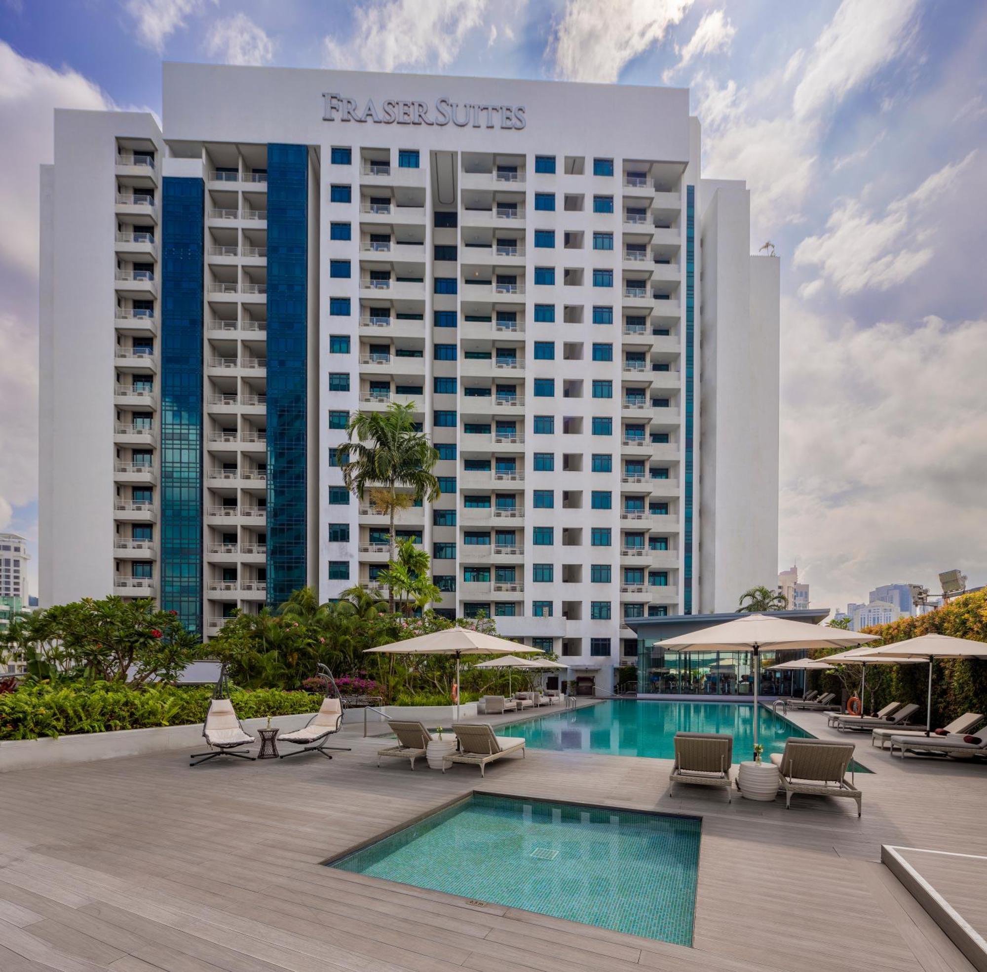 Fraser Suites Singapur Exterior foto