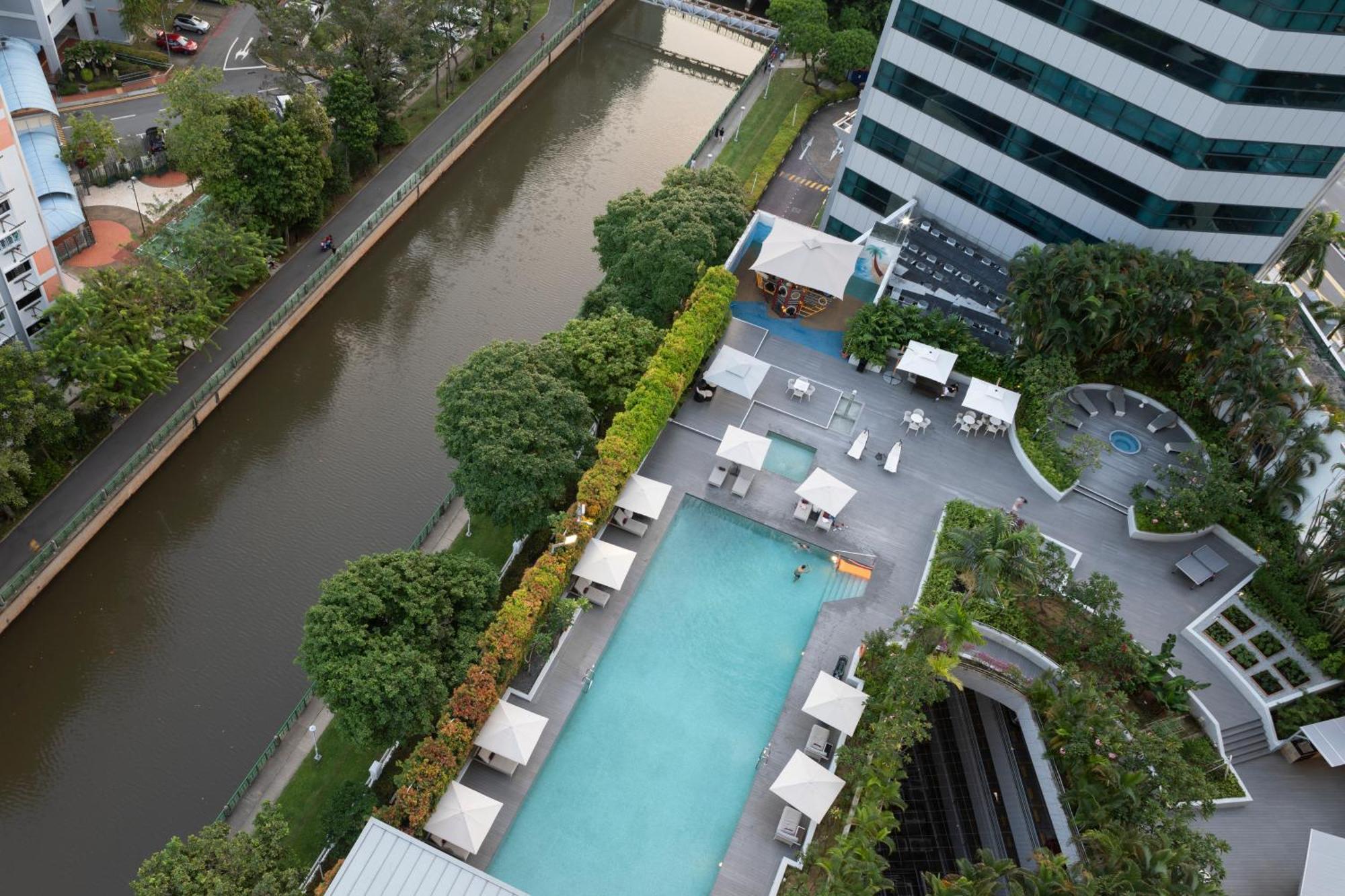 Fraser Suites Singapur Exterior foto
