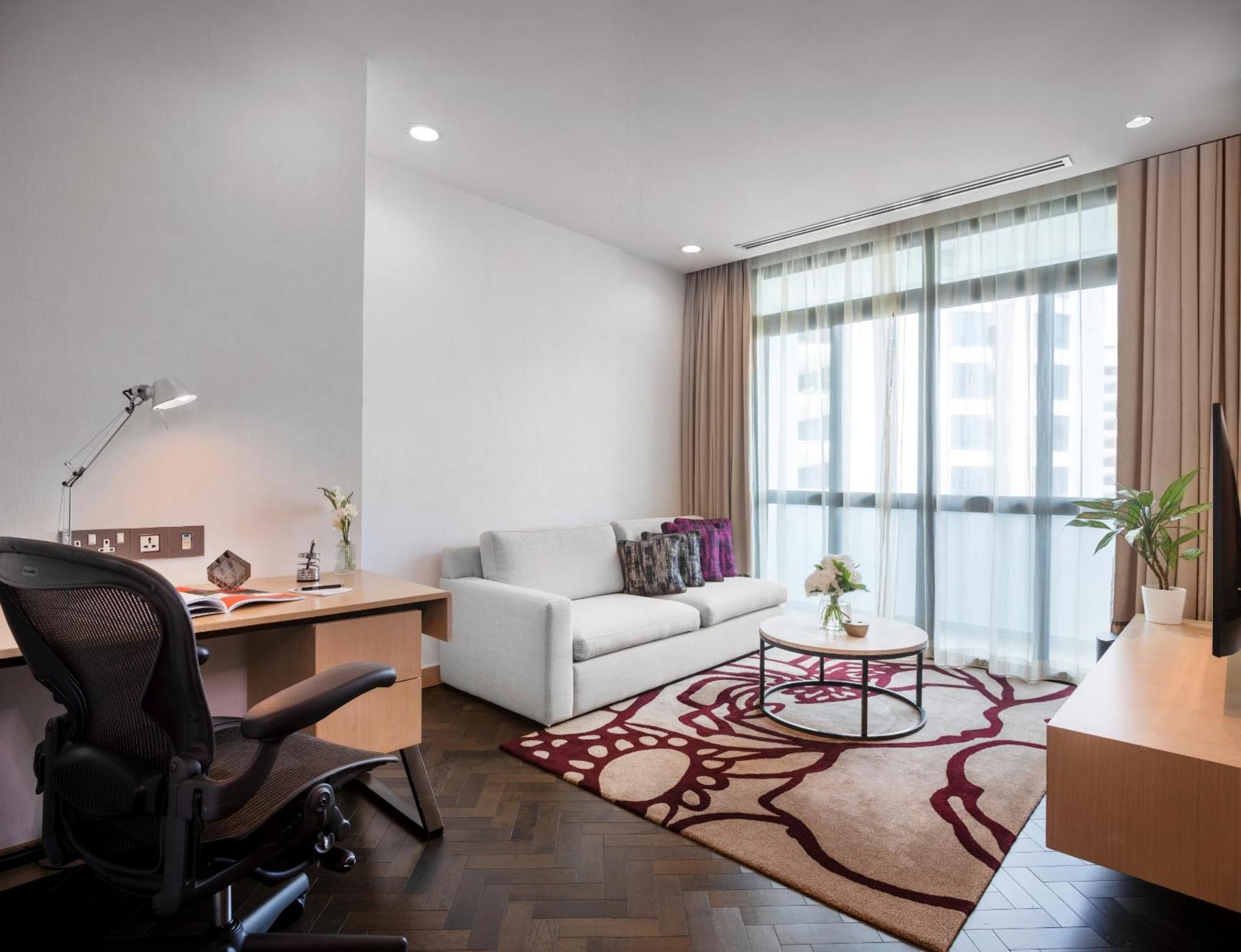 Fraser Suites Singapur Exterior foto