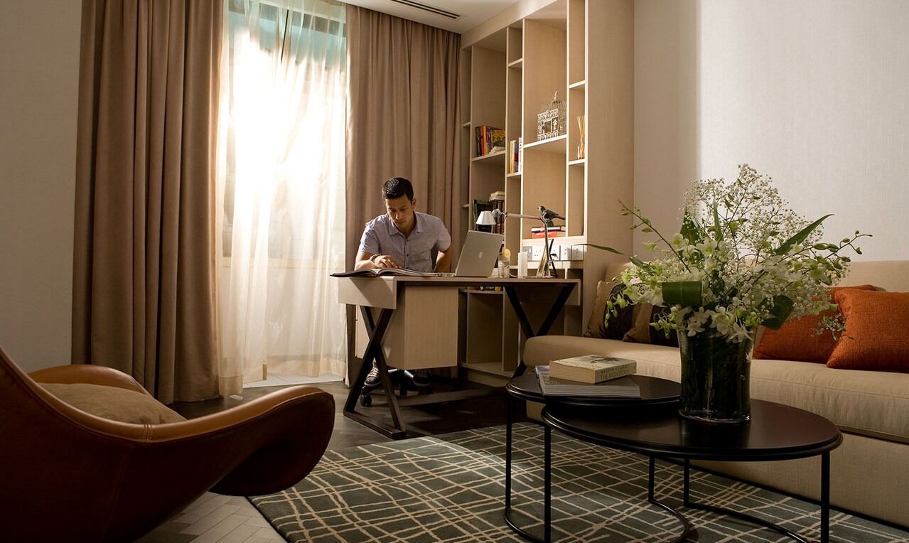 Fraser Suites Singapur Exterior foto